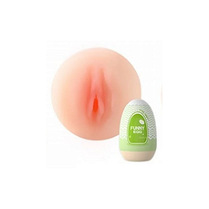 FUNNY EGG MASTURBADOR MASCULINO FORMATO VAGINA EM CYBERSKIN