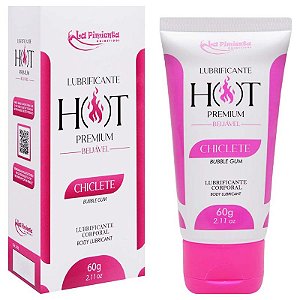 HOT PREMIUM LUBRIFICANTE TÉRMICO CORPORAL BEIJÁVEL CHICLETE 60G