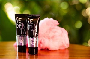 SEDENTA POR ORAL ALGODÃO DOCE GEL COMESTÍVEL COM GLITTER 50G PEPPER BLEND