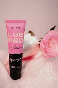LUBPRO MOMOZIN LUBRIFICANTE SABOR MORANGO COM CHANTILLY BY CALIANER 60ML FEITIÇOS AROMÁTICOS