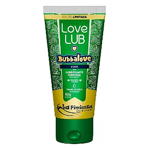 LOVE LUB BUBBALOVE LUBRIFICANTE CORPORAL BEIJÁVEL 60G LA PIMIENTA