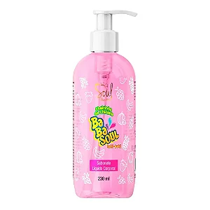 Sabonete Líquido Corporal Cheirinho de Chiclete Tutti Fruitt 230ml