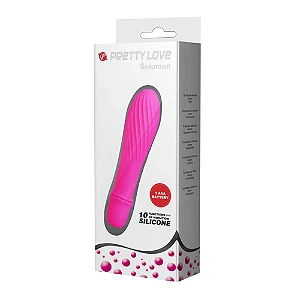 SOLOMON MASSAGEADOR DE MAMILOS E CLITÓRIS COM RELEVO EM ESPIRAL E 10 MODOS DE VIBRAÇÃO