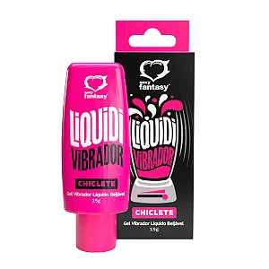 VIBRADOR LÍQUIDO LIQUIDI SABOR CHICLETE 15ML