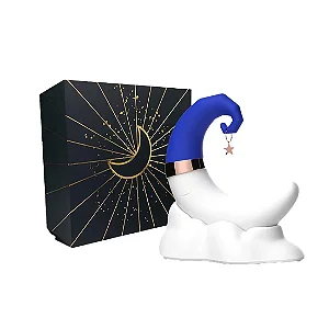 VIBRADOR DE CLITÓRIS EM FORMATO DE LUA COM 10 MODOS DE VIBRAÇÃO E PULSAÇÃO ​​​​​​​