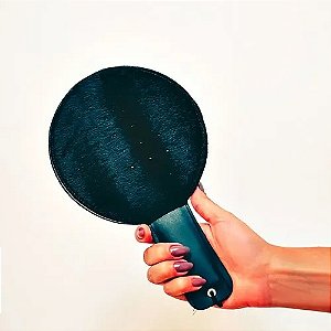 PALMATÓRIA EM COURO PRETO SUBMISSION LINHA SADO