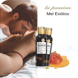 MEL EXÓTICO ÓLEO CORPORAL PARA MASSAGEM 120ML LINHA LA PASSION SOFISTICATTO