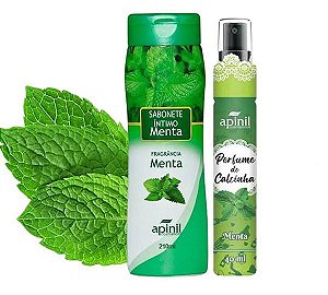 KIT HIGIENE ÍNTIMA COM SABONETE E PERFUME DE CALCINHA
