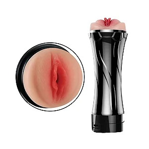 MASTURBADOR LANTERNA VAGINA BUSSY VIBRATÓRIA