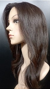 protese capilar feminina cabelo 50 cm  prime natural linha luxo