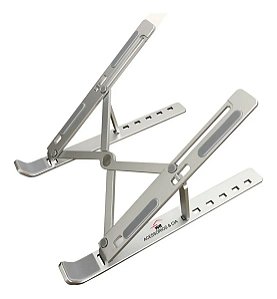 Suporte Em Alumínio Para Notebook E MacBook Com Altura Ajustável
