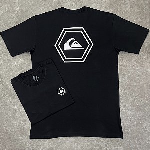 Camiseta Quiksilver Logo Emborrachado