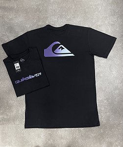 Camiseta Quiksilver Logo Emborrachado letreiro