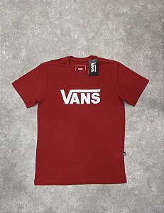 Camiseta Vans Vermelha