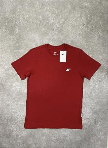 Camiseta Nike Vermelha Simbolo Pequeno