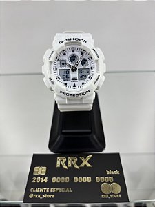 G-Shock GA-100 Branco inteiro