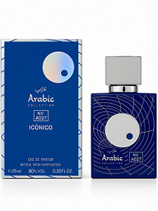 Perfume Árabe Masculino Icônico Arabic Collection A027 - 25ml (Ref. Olfativa: Club de Nuit Blue Iconic Armaf)