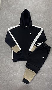 Conjunto Lacoste Preto