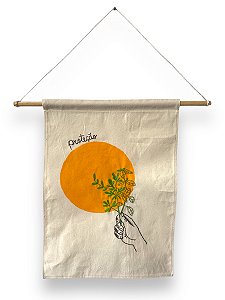 Flâmula Bordada Proteção