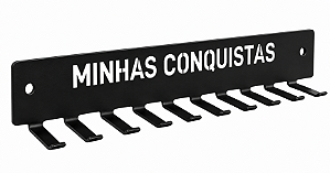 Porta Medalhas Em Aço - 50 Medalhas