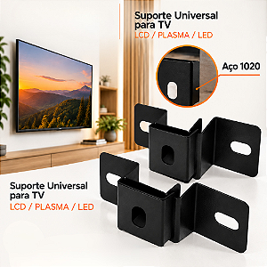 Suporte de TV Fixo Universal 10 À 72 Polegadas