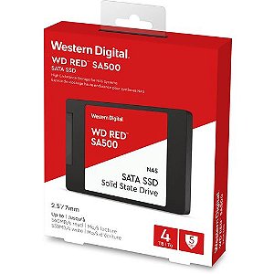 Ssd Wd Red Nas Sa500 4tb Sata 3 2,5 Wds400t2r0a
