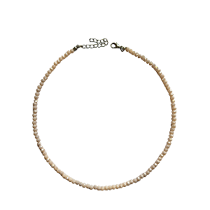 Choker Gargantilha de Cristais Nude