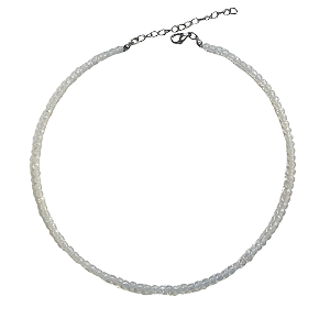 Choker de Cristais White Opal CL208