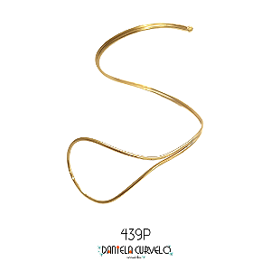 Bracelete Dourado Dedo - PS439DR