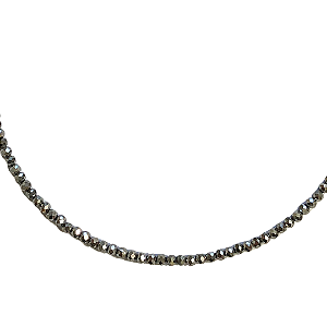 Chocker de Cristais Hematita Clara CL413