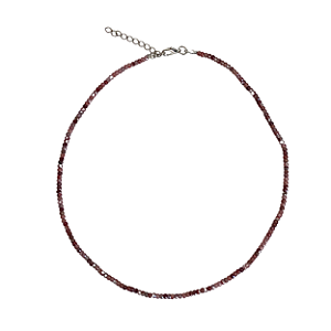 Choker de Zircônias Mesclada Rosê, Marrom e Cinza CL592