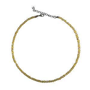 Choker de Cristais Manteiga CL717