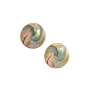 Brinco Redondo Resinado Candy BM2043