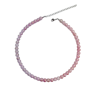 Colar de Pedras Shine Lilás CL801