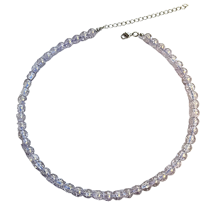 Colar de Pedras Shine Azul CL802