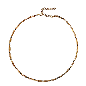 Choker Gargantilha de Cristais com Hematita