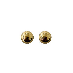 Brinco Pequeno Dourado de Aço