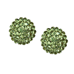 Brinco Redondo Pequeno Verde Candy