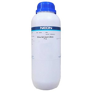 Sílica Gel Azul 4 a 8mm Para Análise 500g Neon