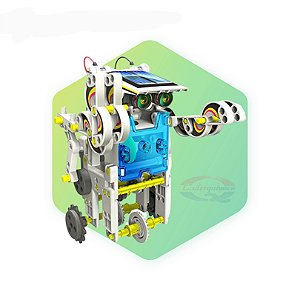 Robô Solar Com 13 Possíveis Configurações