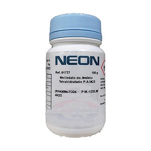 Molibdato De Amônio 4 H2o Pa Acs 100gr Neon