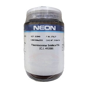 Fluoresceína Sódica PA 25g Neon