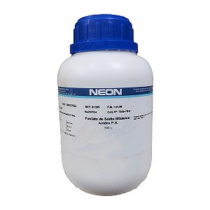 Fosfato De Sódio Bibásico Anidro PA 500G Neon