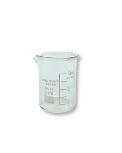 Becker Em Vidro 5ml F. Baixa Boro 3.3 Uniglas