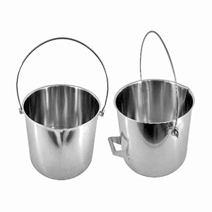 Balde De Aço Inox 304 01/4 Cap. 20L