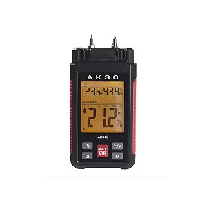 Medidor De Umidade E Temperatura AK842 Drywall Cal