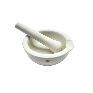 Gral Com Pistilo Em Porcelana Cap. 305ml diâm. 130mm