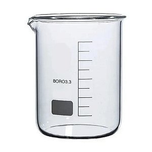 Becker Em Vidro 100ml F. Baixa (Griffin) Graduado Uniglas