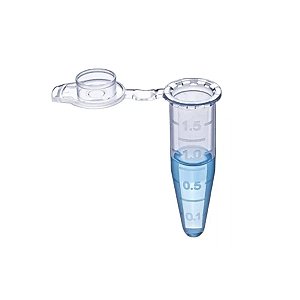 Microtubo 1,5mL Graduado Tipo Eppendorf Pacote C/ 500 Un