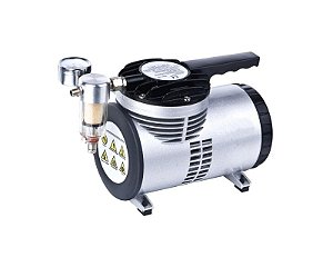 Bomba De Vácuo Tipo Membrana 1/4hp Fluxo De Ar De 65-68L/Min Bívolt